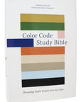 Color Code Study Bible with color swatches on a white background