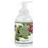 Mangiacotti foaming hand wash bottle with floral design on a white background