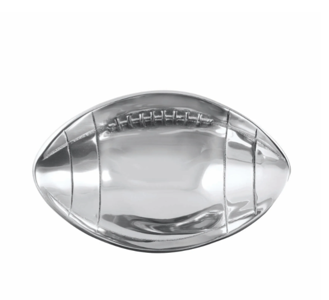 Mariposa Football Nut Dish on a white background