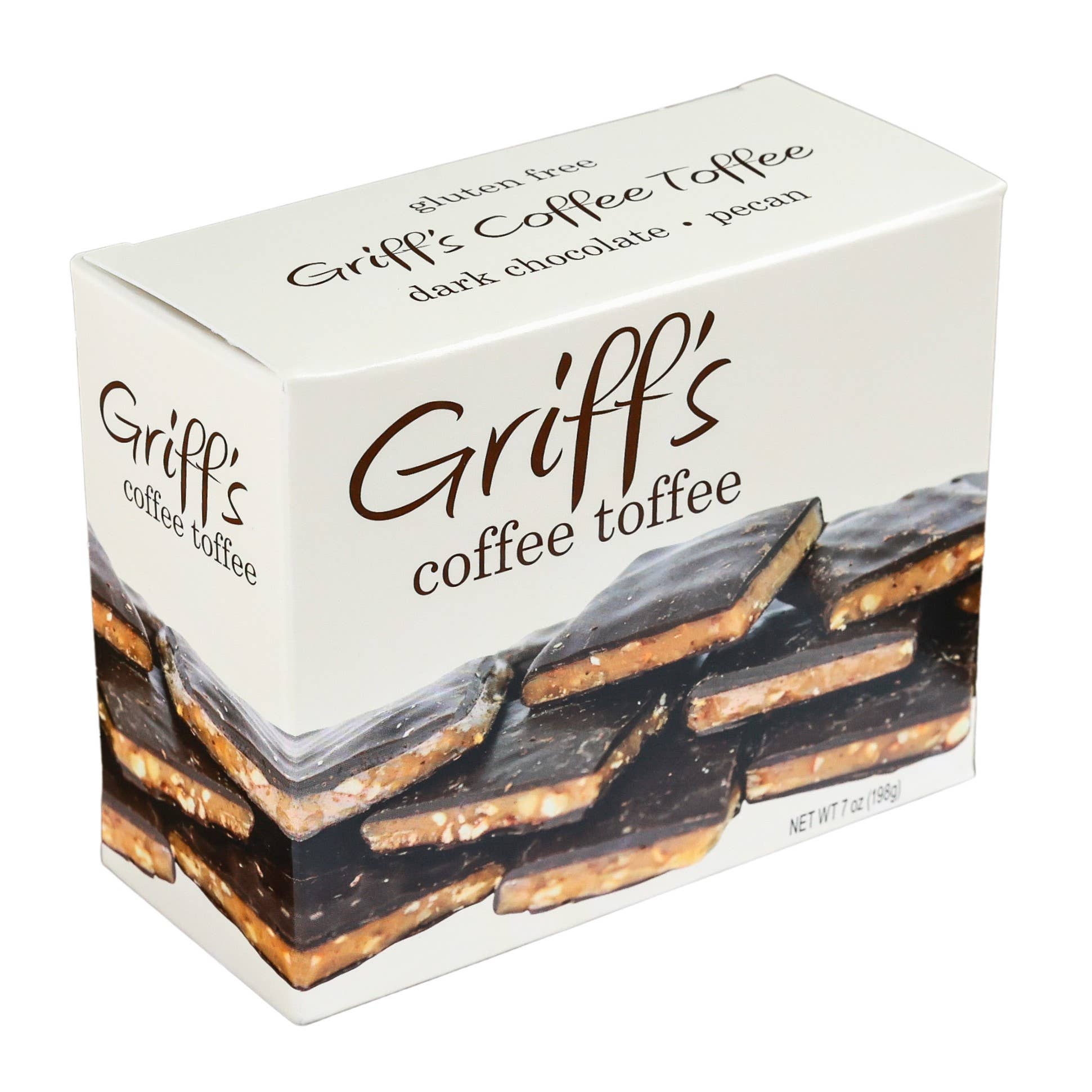 Griff's Coffee Toffee - Dark Chocolate Toffee
