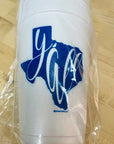 Texas Y'all Styrofoam Cup