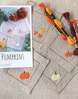 Pumpkin Cocktail Napkin Embroidery Class | September 13th