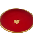 Tiny Heart Blessing Bowl in Red