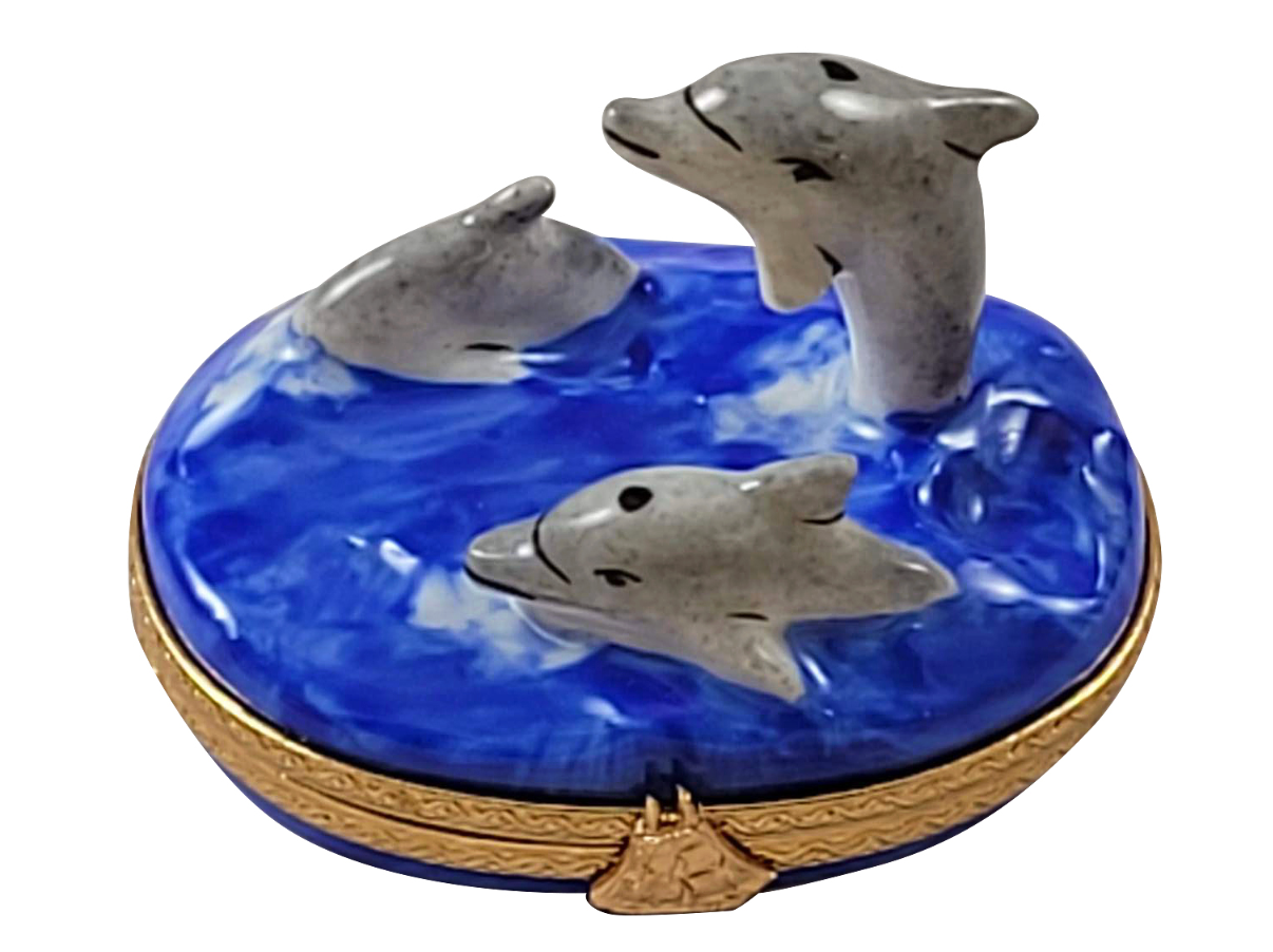 Decorative Dolphin Collectible Box