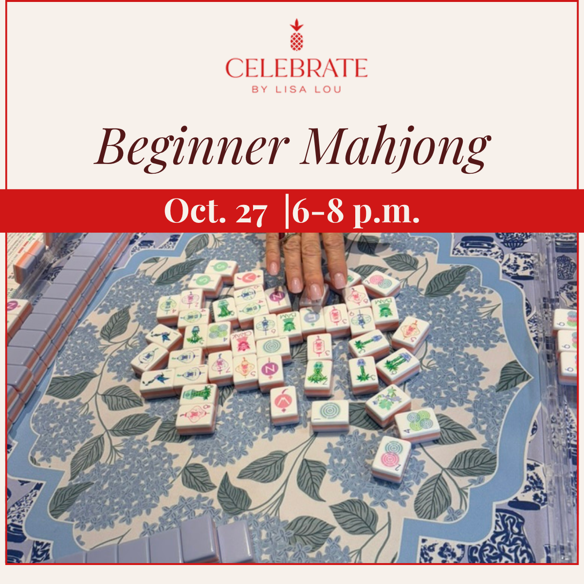 Evening Beginner Mahjong | October 27
