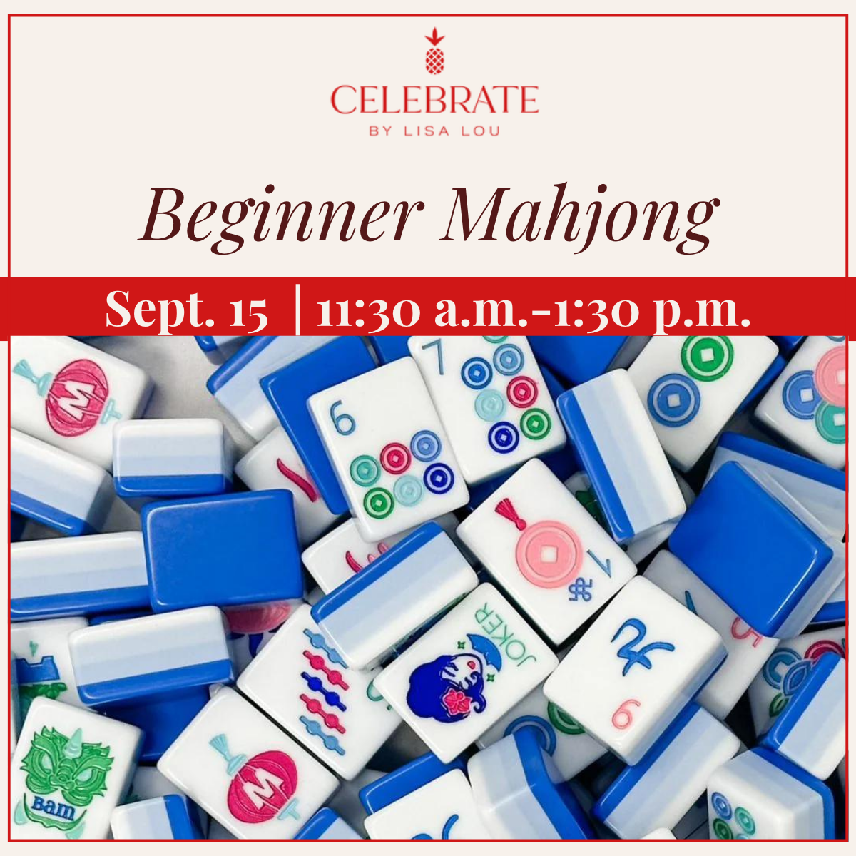 Beginner Mahjong | Sept. 15