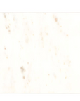 Two marble pumpkins inlaid in a long, narrow white marble board, shown against a plain white background.