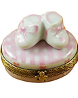 It's A Girl With Shoes Oval Box