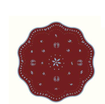 Rodeo Rouge Dinner Plate