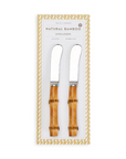 Natural Bamboo Handle Spreaders on Gift Card