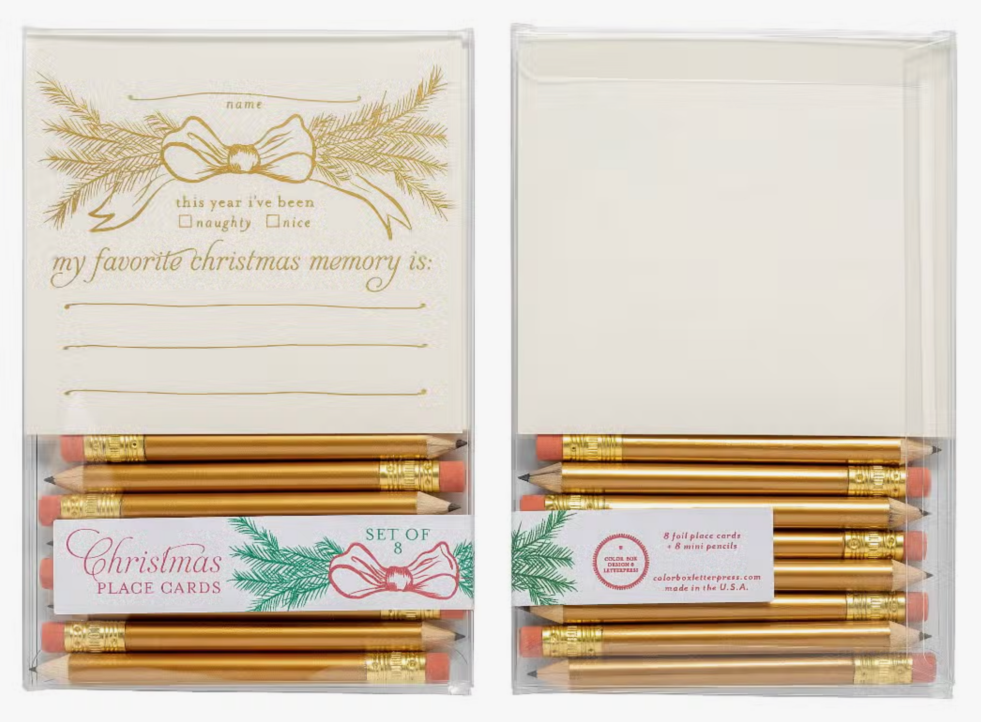 Christmas Place Cards