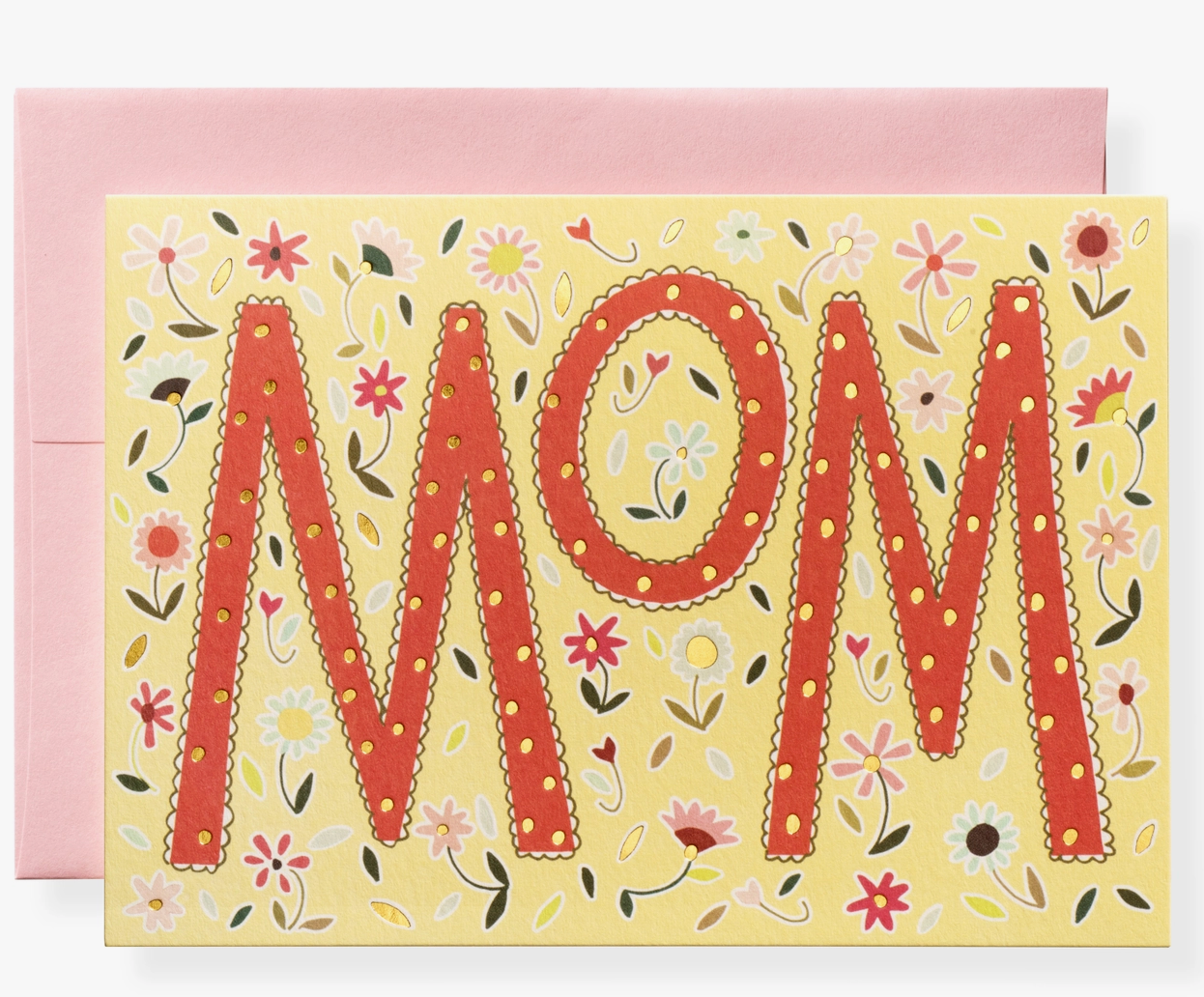 Wow Mom Greeting Card