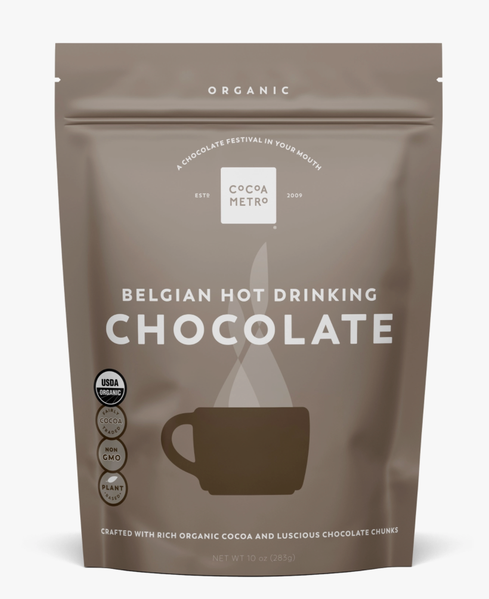 Organic Belgian Hot Drinking Chocolate Mix