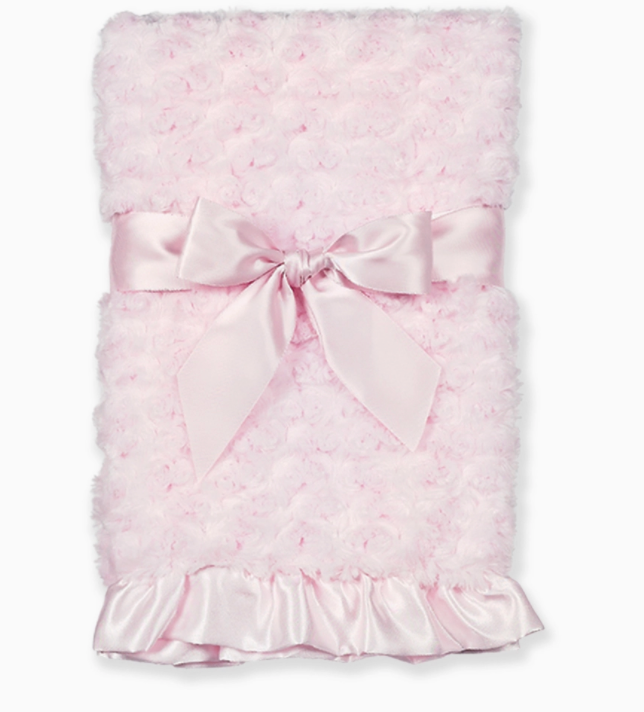 Pink Swirly Snuggle Blanket