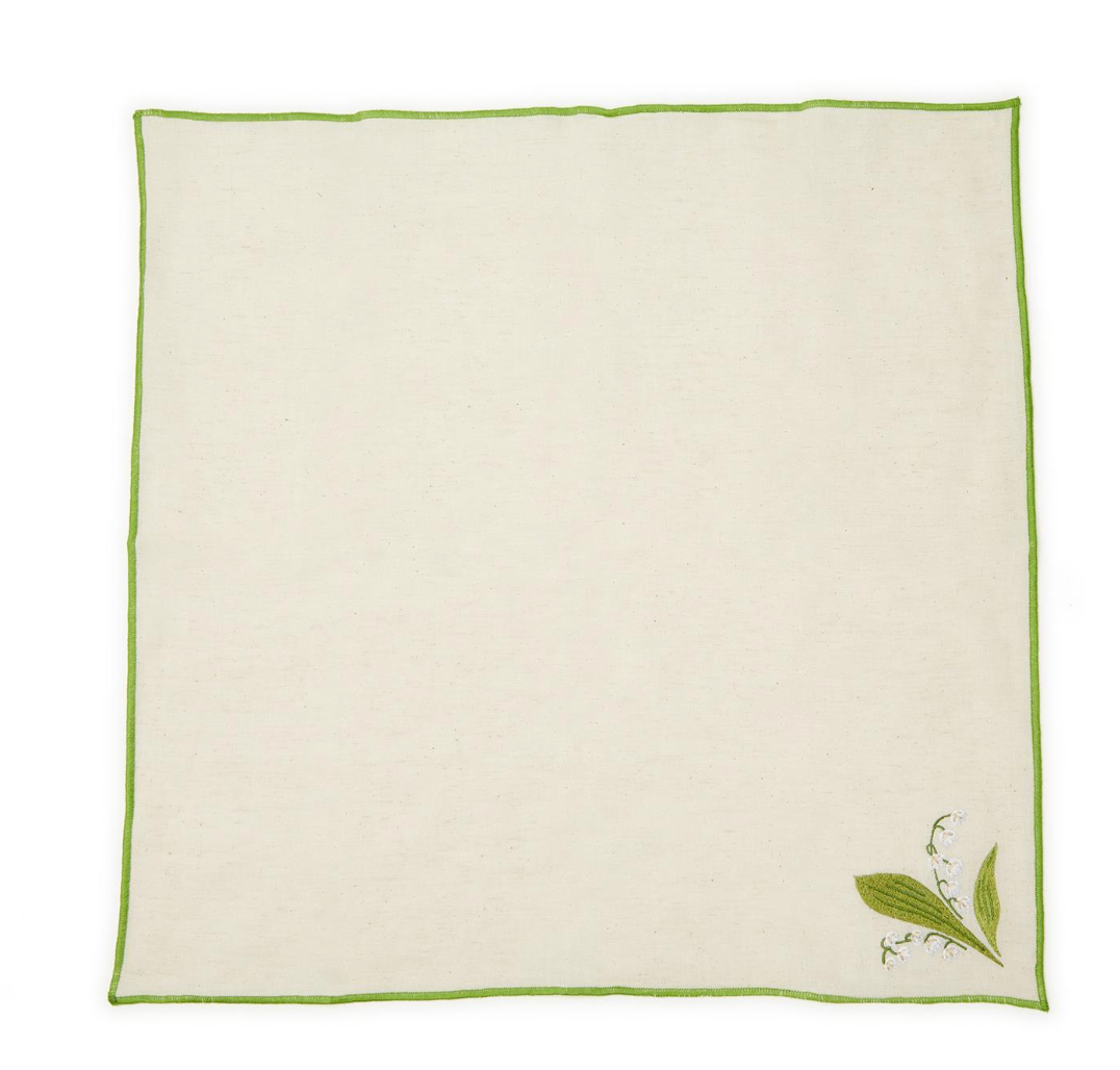 Lily Embroidered Napkins