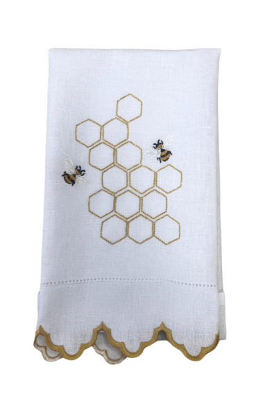 Bee Napkin With Border