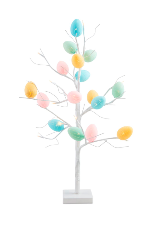 Easter Egg Light-Up Tree