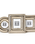 Silver Bead Mini Photo Frame