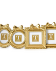 Vintage Gold Mini Photo Frame with Accent Bow