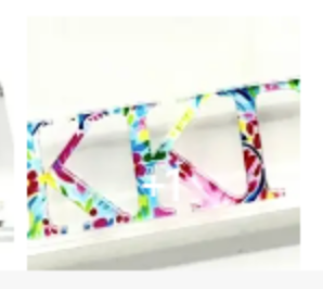 Sorority Magnetic Acrylic Frame