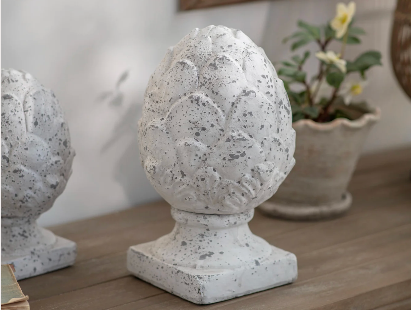 Stone Artichoke Finial