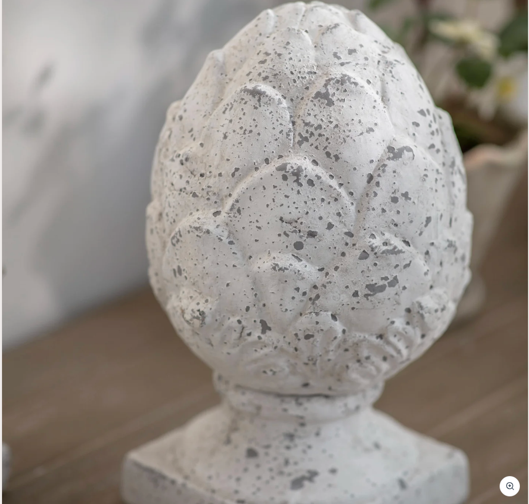 Stone Artichoke Finial