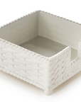 Basketweave Cocktail Napkin Holder