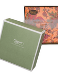 Paisley Leaves Coral Boxed Cocktail Napkins