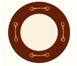 The Rider Dinner Plate Set