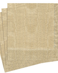 Moire Gold Dinner Napkin