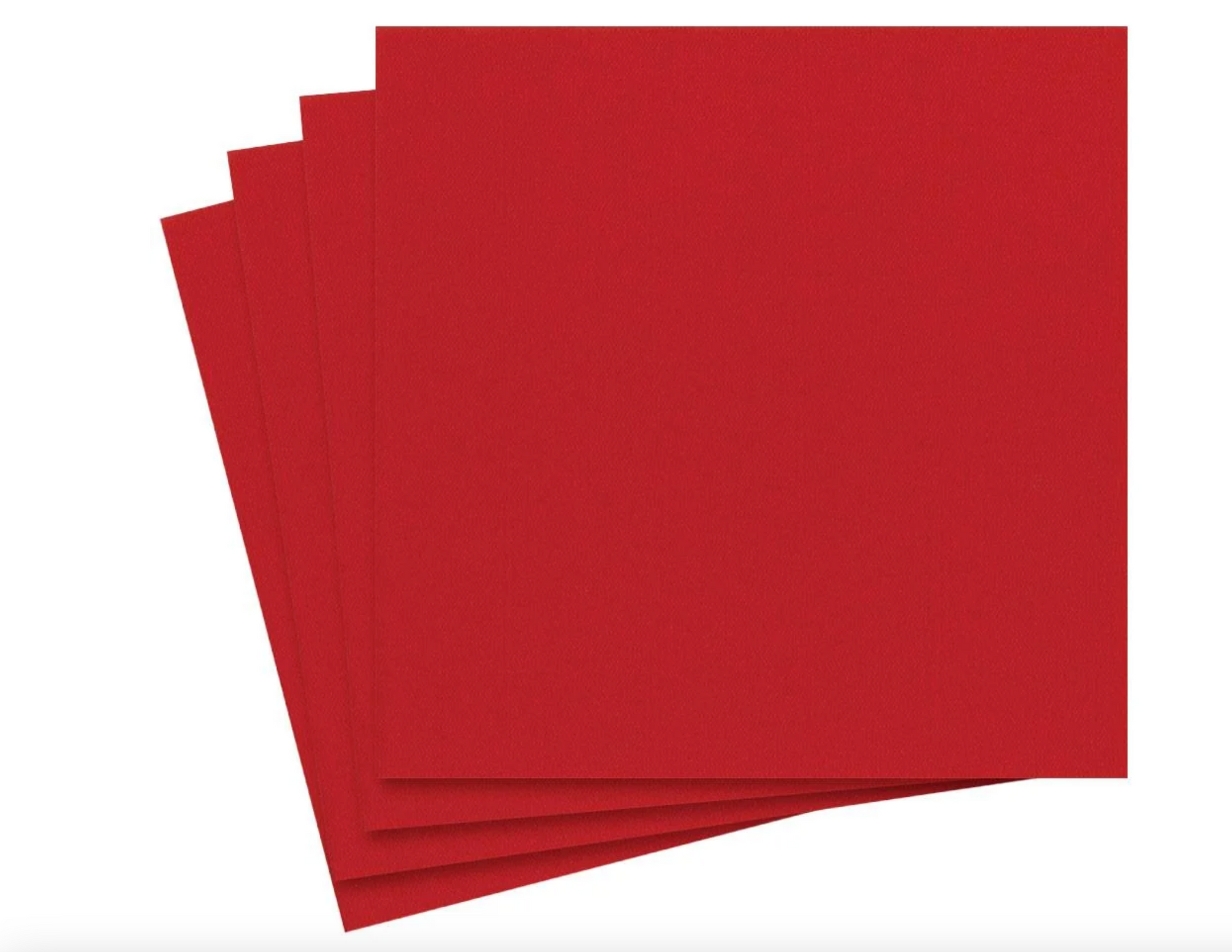 Paper Linen Red Dinner Napkin