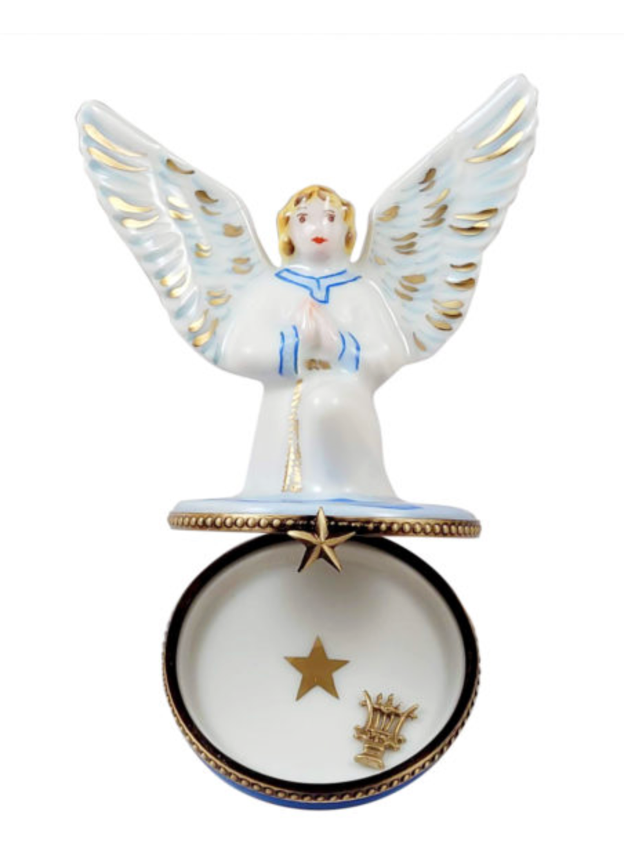 Angel Gabriel with Brass Instrument