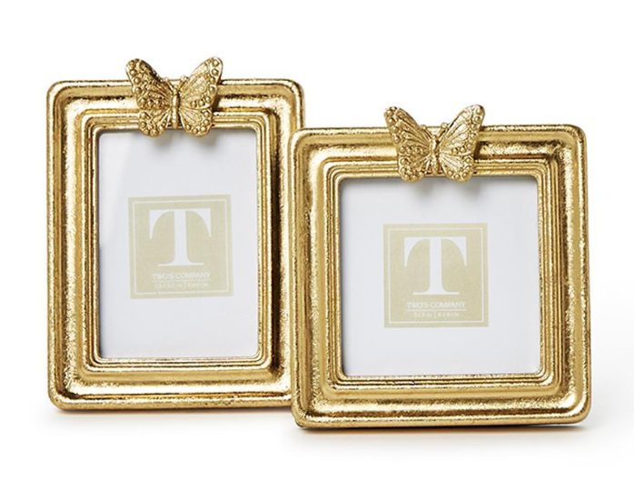 Golden Butterfly Frame