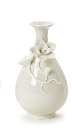 Mini Vases with Sculpted Flowers