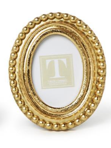 Beaded Texture Gold Photo Frame