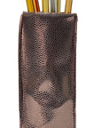 Faux Snake Skin Standing Triangular Weighted Eyeglass