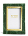 Aventurine Green and Gold Photo Frame