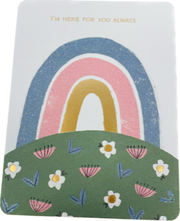 Im here for you card