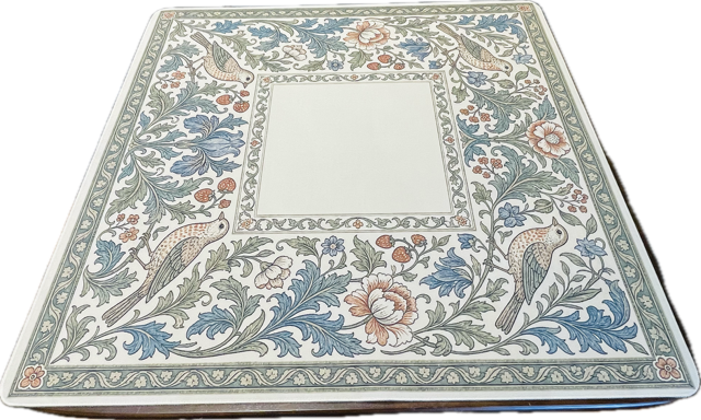 Floral Bird Mahjong Mat