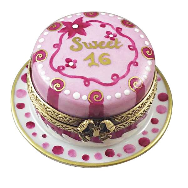 Sweet Sixteen Birthday Cake Box
