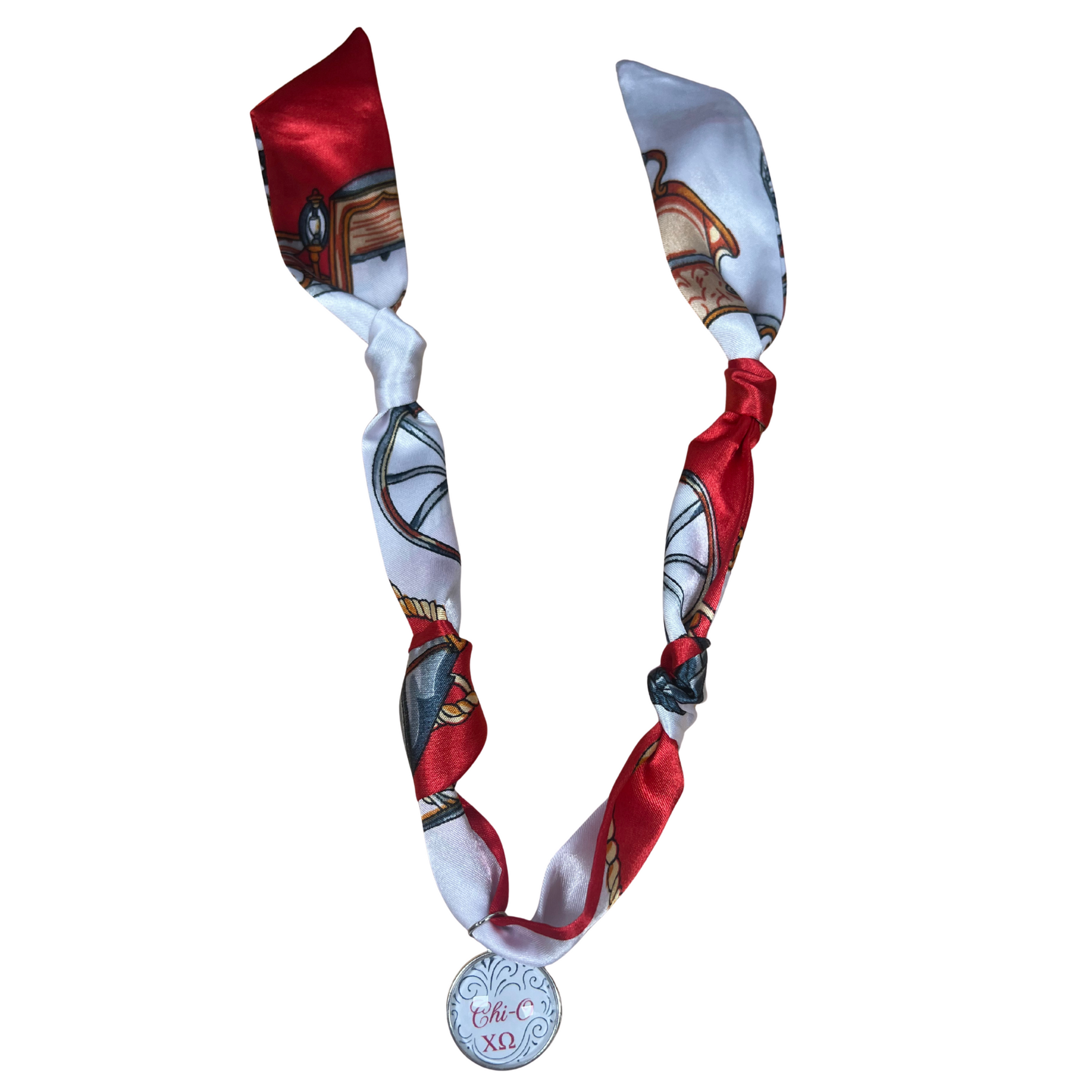 Scarf Necklace - Chi Omega