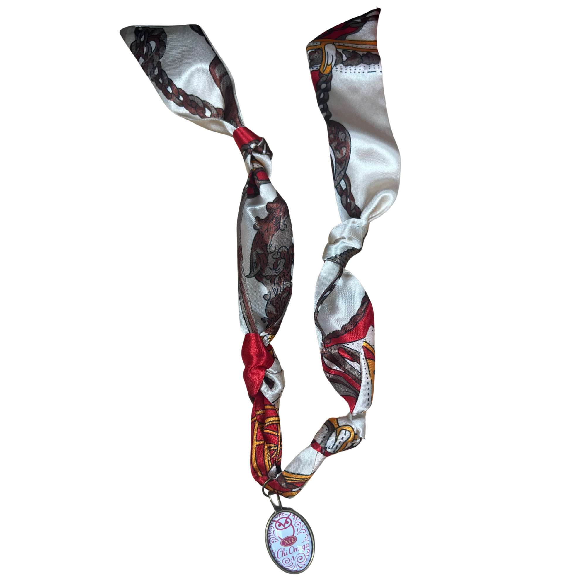 Scarf Necklace - Chi Omega