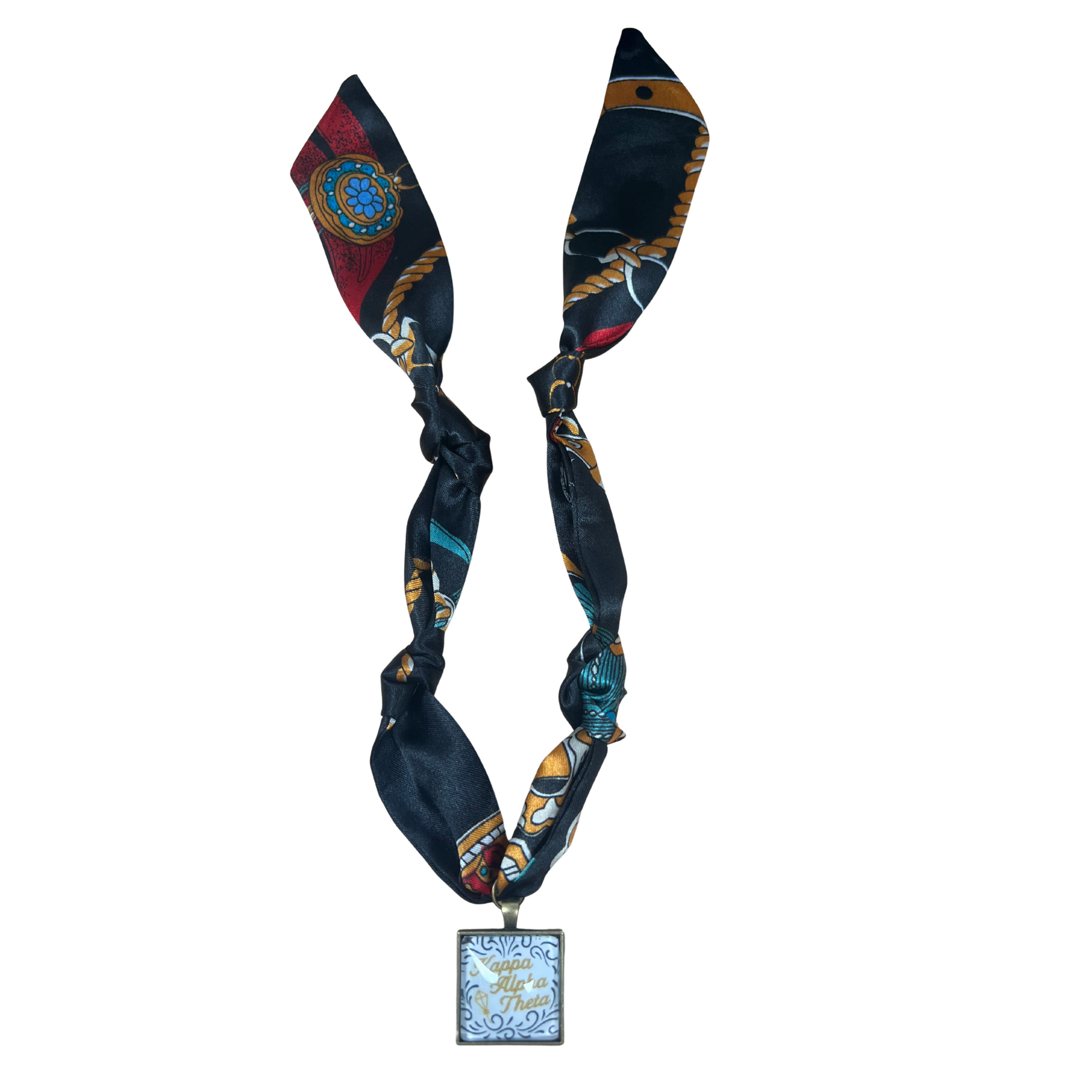 Scarf Necklace - Kappa Alpha Theta