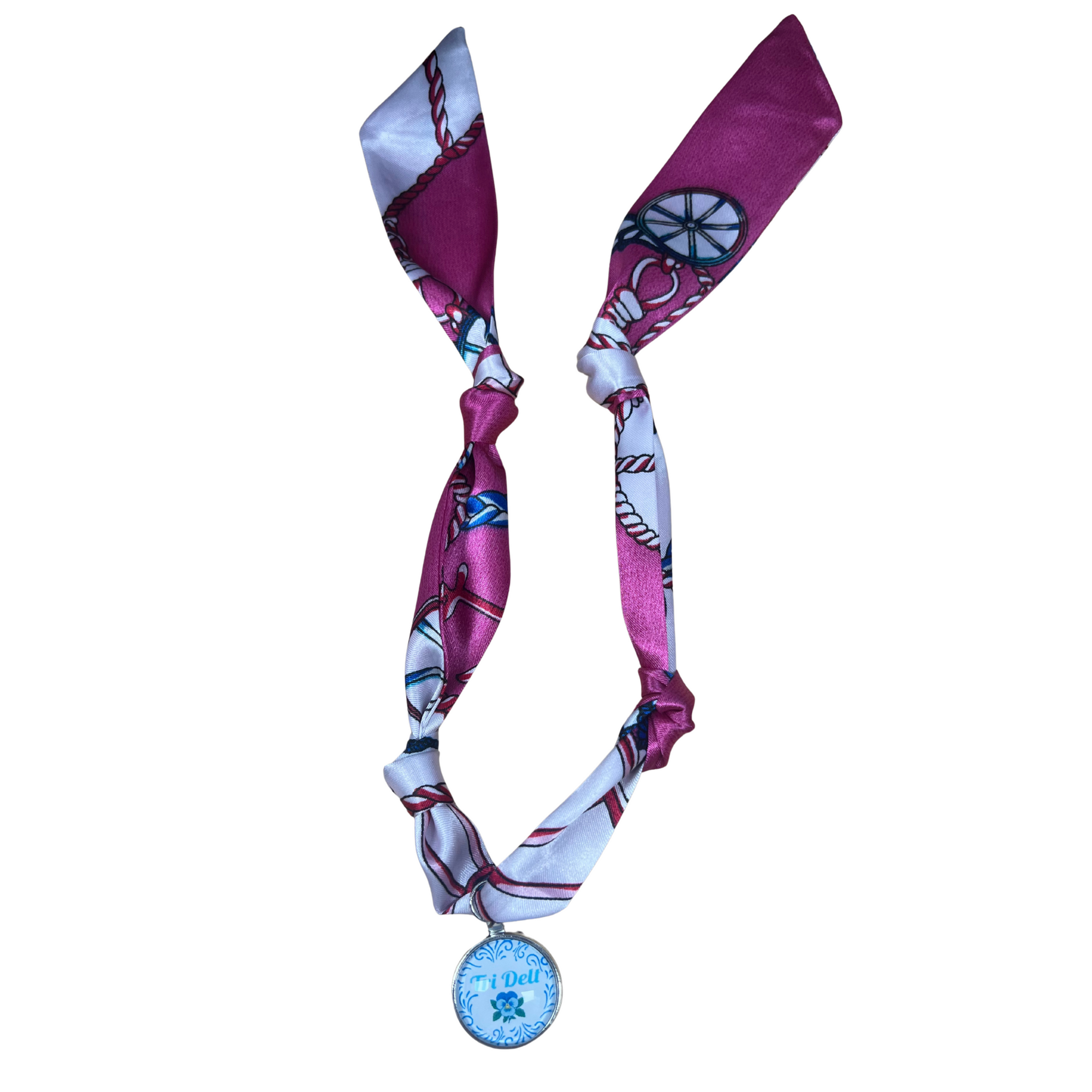Scarf Necklace - Delta Delta Delta