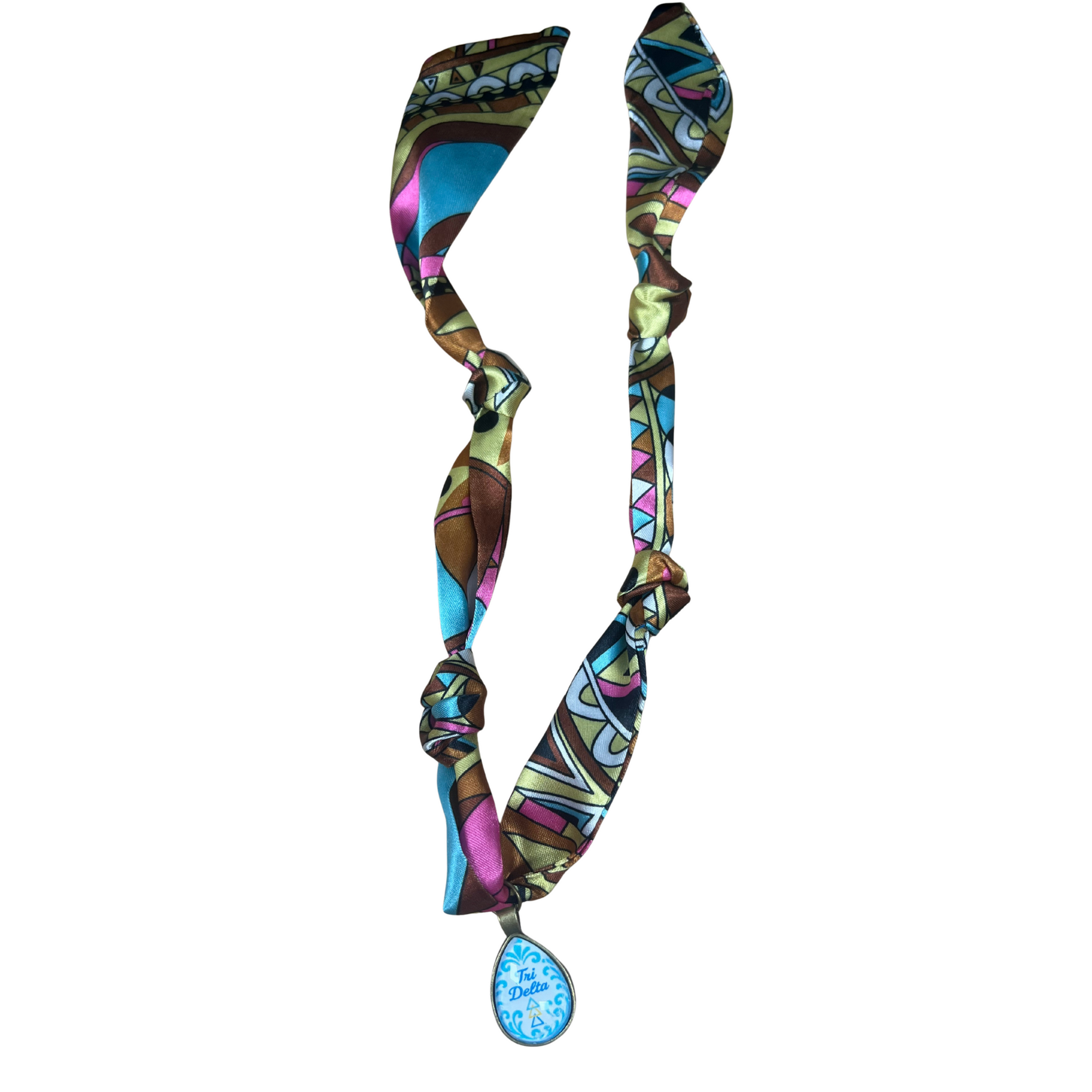 Scarf Necklace - Delta Delta Delta