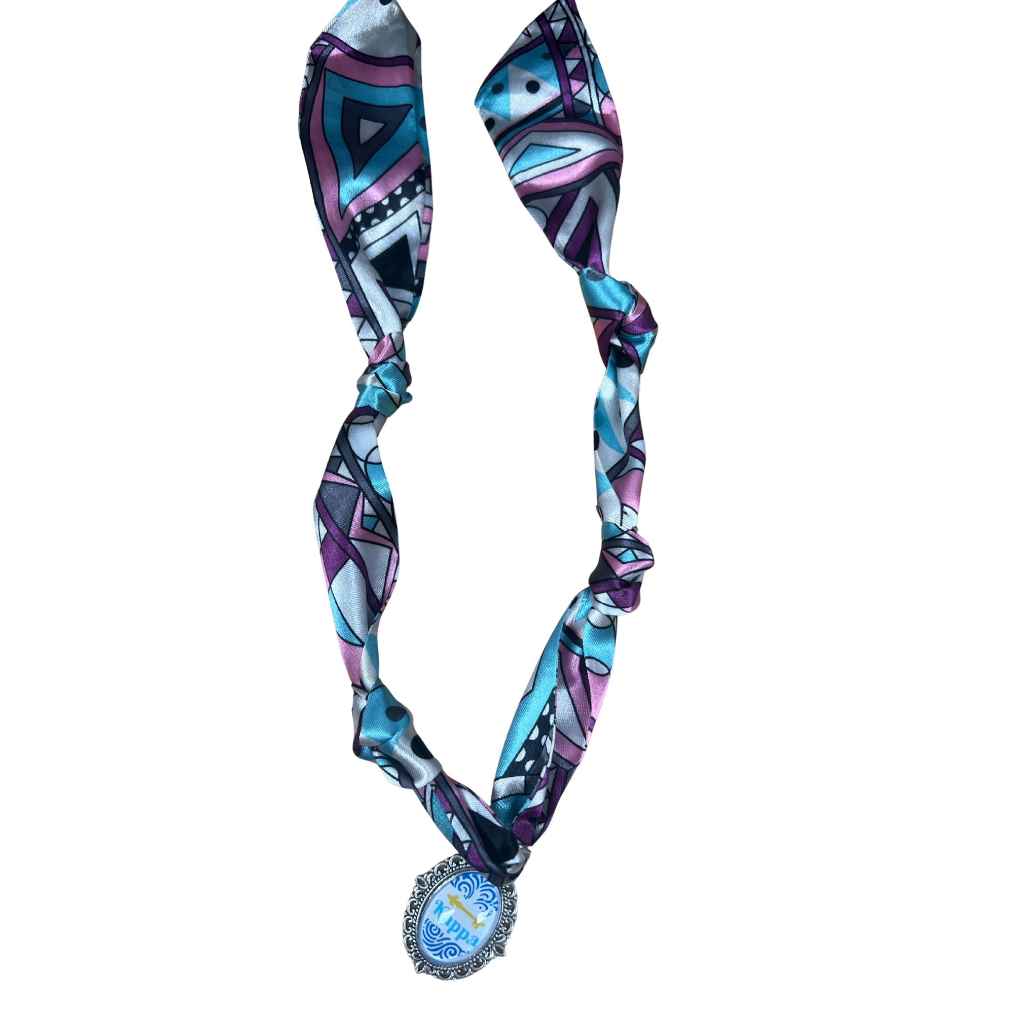 Scarf Necklace - Kappa Kappa Gamma