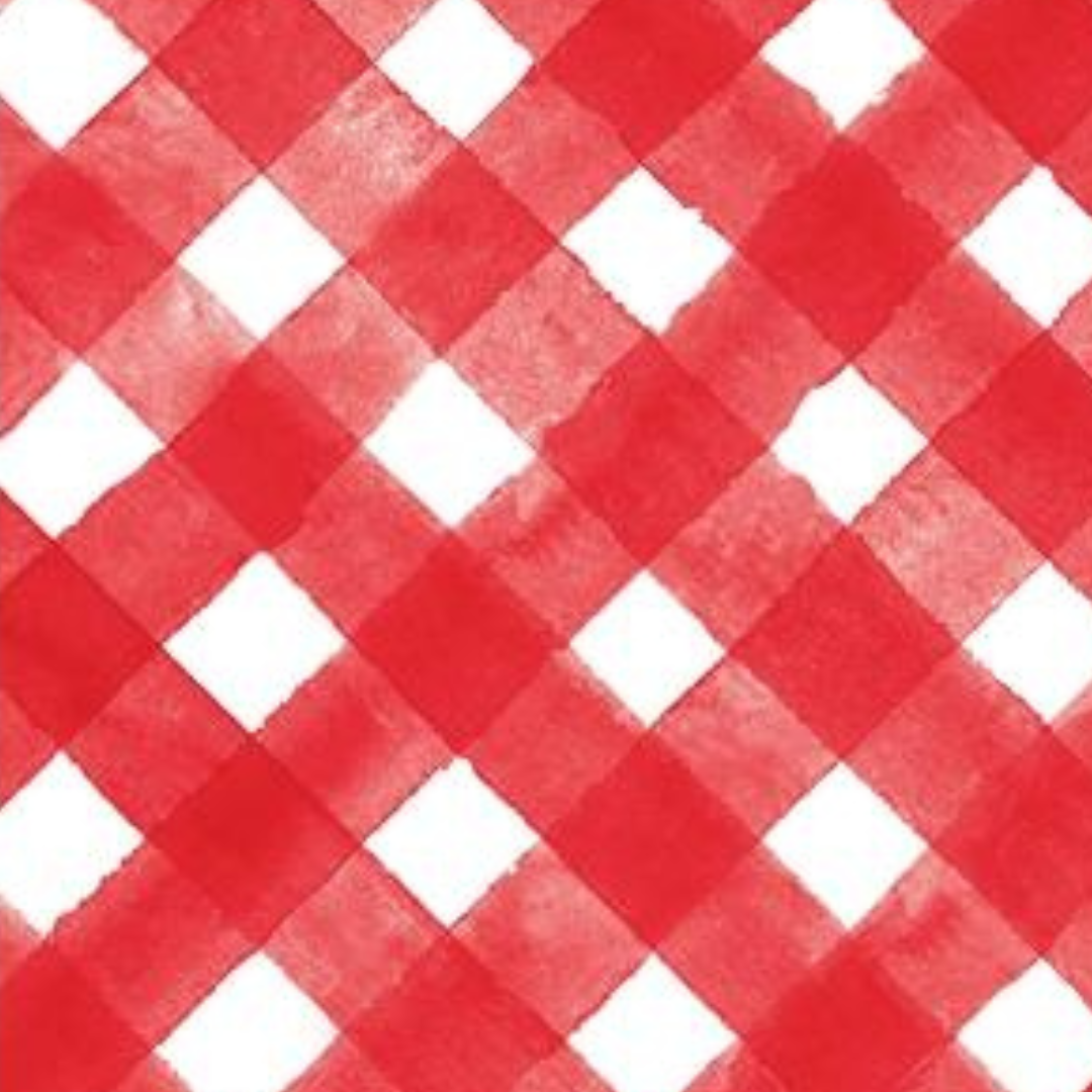 Red Buffalo Check Paper