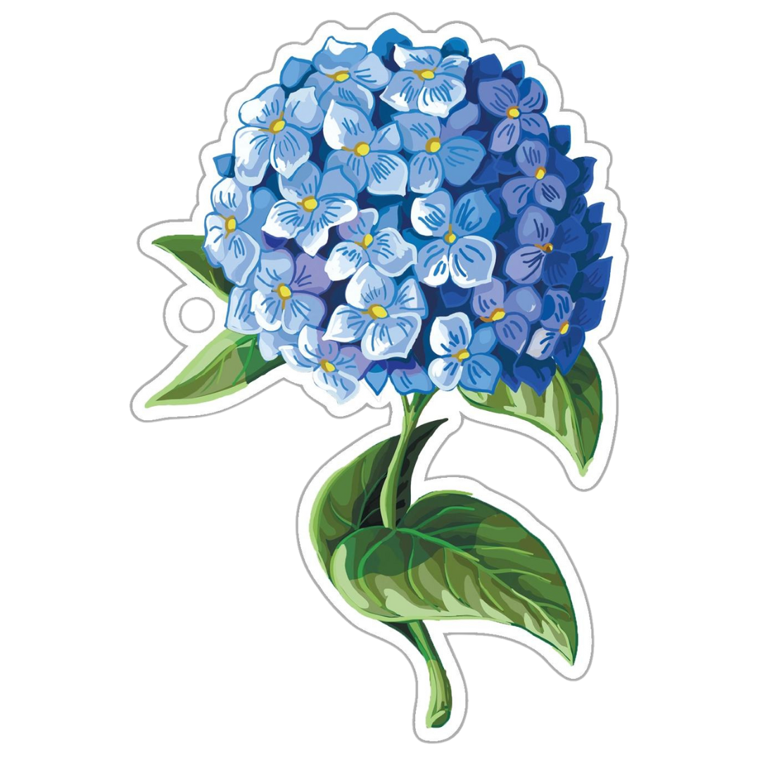 Hydrangea Bloom Die-Cut Gift Tags