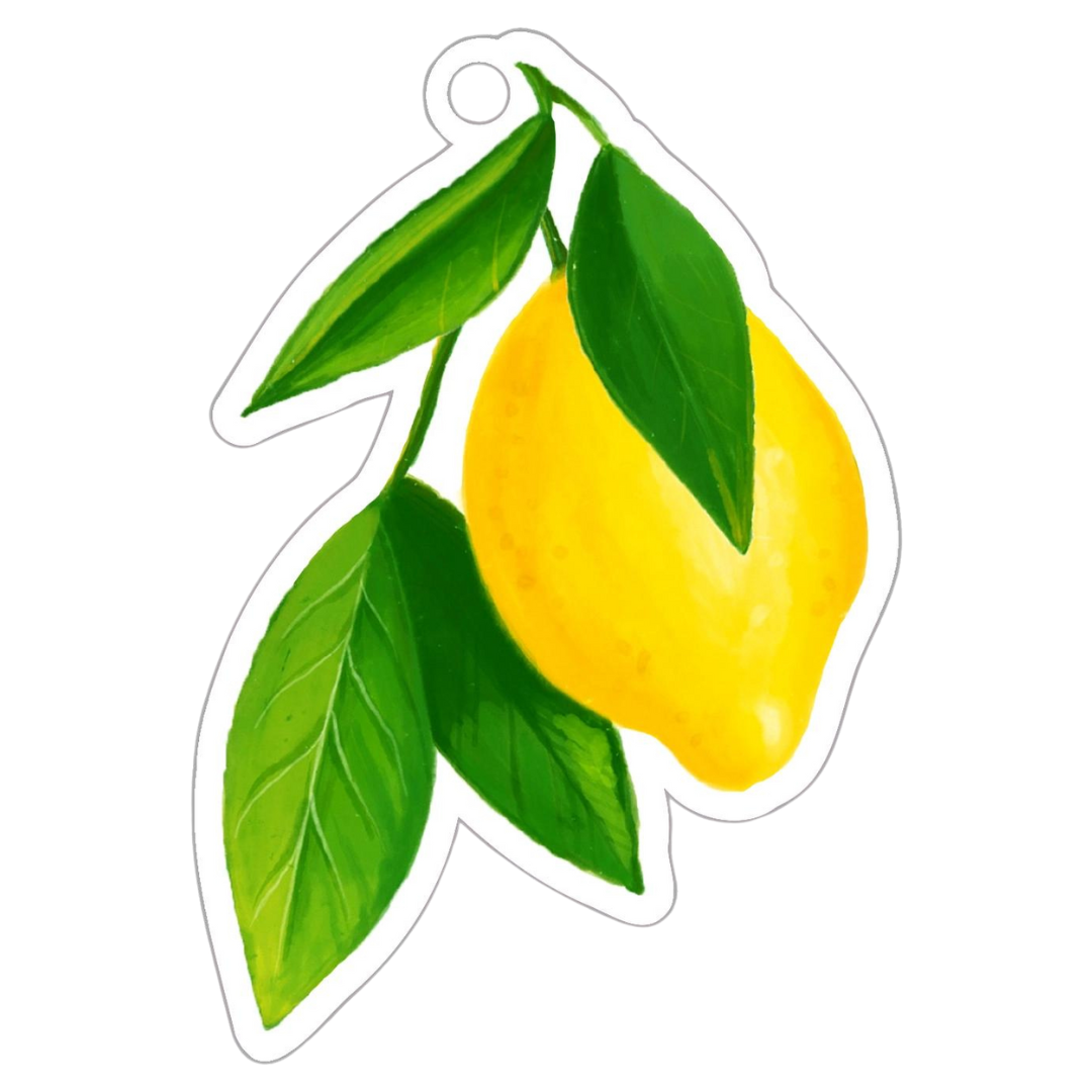 Lemon Die-Cut Gift Tags