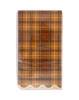 Autumn Plaid Dinner Paper Napkins